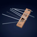 The Illusionist Distillery Glass Straw Set - Unboxed View
