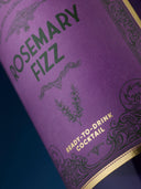 The Illusionist Rosemary Fizz - Label Bottom Close-Up