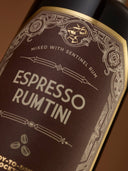 The Sentinel Espresso Rumtini - Label Close-Up