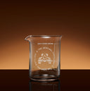 The Sentinel Rum Glass - Front Logo View